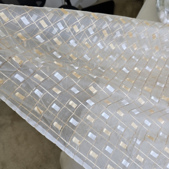 HemLine - Mustard & Gold Frock Anarkali by HemLine - Size Large 42" Pakistani - Picture 12 of 14